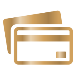 Gold credit card icon, The Parent team, Las Vegas mortgage lenders