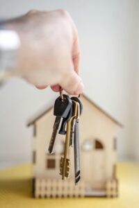 FHA loans, person holding keys image, The Parent Team, Las Vegas mortgage lenders