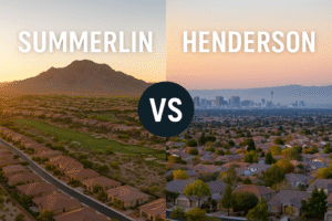 Summerlin VS Henderson