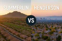 Summerlin VS Henderson